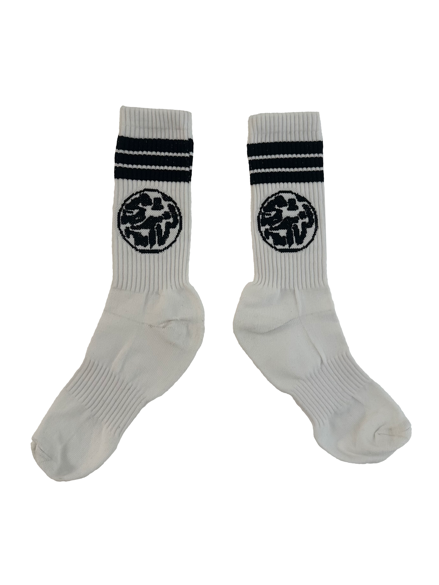 STW Globe Crew Socks