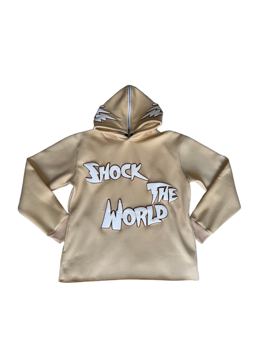 Asymmetrical Hoodie (Sand)